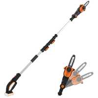 Podadora de bater&iacute;a con p&eacute;rtiga telesc&oacute;pica Worx WG349E.9 - 20V - Telesc&oacute;pica hasta 4 metros - SOLO M&Aacute;QUINA - BATER&Iacute;A Y CARGADOR NO INCLUIDOS
