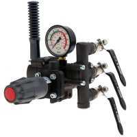 Grupo de mando Comet HPR 2 de 3 v&iacute;as 150 l/m regulaci&oacute;n presi&oacute;n alta, media y baja