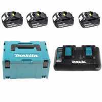 Makita KIT ENERGY 18V 5Ah Li BL1850Bx4 +DC18RD