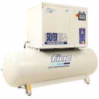 FIAC New Silver 15/500 - Compresor rotativo trif&aacute;sico de tornillo silencioso - Motor 15 HP 