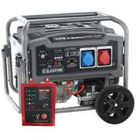 BlackStone BG 11050 - Generador de corriente a gasolina con AVR 7.8 kW - Continua 7.5 kW Full-Power + ATS