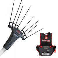 Zanon Albatros AL300 - Vareador de aceitunas el&eacute;ctrico de bater&iacute;a de litio - P&eacute;rtiga telesc&oacute;pica 210 - 340cm