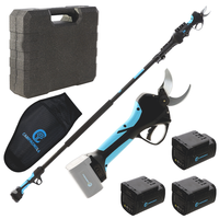 Campagnola Stark XM - Tijeras de poda de bater&iacute;a con p&eacute;rtiga telesc&oacute;pica - 3x 14,4V 2,5 Ah