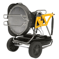 Master XL 91 - Generador de aire caliente de gas&oacute;leo directo de infrarrojos