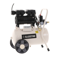 BlackStone SBC 24-10 - Compresor de aire el&eacute;ctrico silencioso