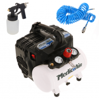 Medic+Air Siltek S/6 Sanifico - Compresor para desinfecci&oacute;n el&eacute;ctrico, compacto, port&aacute;til - 6 l