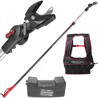 Archman HELIUM+ - Tijeras eléctricas de poda con pértiga 265 - 415 cm - 37V 8.7Ah - Diámetro de corte 35 mm