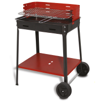 Mille Flavia c/r 55 - Barbacoa de carb&oacute;n de hierro artesanal - 55,5x29,5cm