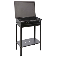 Mille Stromboli Small - Barbacoa de carbón de hierro artesanal - 40x28cm