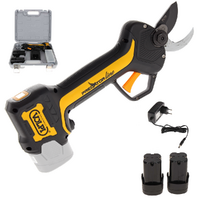 Tijeras el&eacute;ctricas con bater&iacute;a Volpi PV295 - 2 bater&iacute;as de serie - 14.4V 2.5Ah
