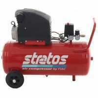 Fiac Stratos - Compresor de aire el&eacute;ctrico con ruedas - motor 2 HP - 50 l