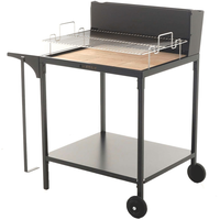 Famur BK7 Superior - Barbacoa de le&ntilde;a y carb&oacute;n