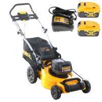 Cortac&eacute;sped el&eacute;ctrico de bater&iacute;a DeWalt DCMW564P2-QW -2 Bater&iacute;as 18V/5Ah - Anchura de corte 48 cm