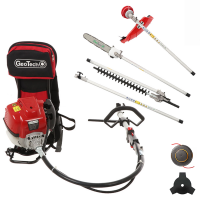 GeoTech GT-4 36 BP - Desbrozadora de mochila multifunci&oacute;n de gasolina 4 tiempos