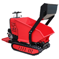 AMA TAG500TDH - Carretilla de orugas con caj&oacute;n dumper hidr&aacute;ulico de 500 kg - Cambio hidrost&aacute;tico