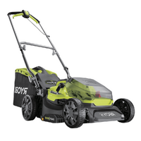 Cortac&eacute;sped el&eacute;ctrico de bater&iacute;a RYOBI RY18LM37A-140 - 18V - 4Ah - saco de 45 l - corte de 37 cm