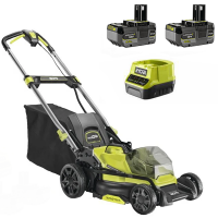 Ryobi RY18LMX40C-240 - Cortac&eacute;sped de bater&iacute;a - 2x18V/4Ah - Corte de 40 cm