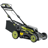 Cortac&eacute;sped de bater&iacute;a RYOBI RY36LMX51A-160 - MAX POWER 36V - 6Ah - saco de 70 l - corte de 51 cm