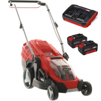 Cortac&eacute;sped de bater&iacute;a Einhell GE-CM 36/43 Li - con starter kit 2 bater&iacute;as 18V/4ah y cargador