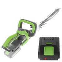 Cortasetos de bater&iacute;a Verdemax TS20 - Espada de 60 cm - Bater&iacute;a de 20V 2Ah