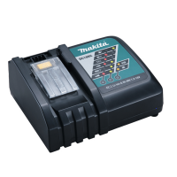 Cargador de baterías rápido Makita DC18RC para baterías 18V