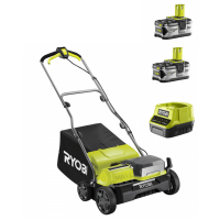 Ryobi RY18SFX35A-240 - Escarificador de bater&iacute;a - 18 V - 2x4 Ah