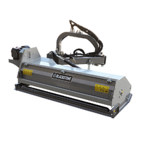 BlackStone BVM 140 M - Trituradora lateral de brazo para tractor - Serie mediana