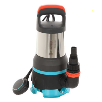 Gardena 15000 - Bomba sumergible de aguas sucias y limpias 2 en 1 - de acero INOX
