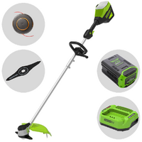 Greenworks GD60BC - Desbrozadora de bater&iacute;a - 60V - 4Ah