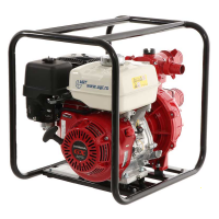 Motobomba de gasolina de gran altura de elevaci&oacute;n AGT 3&quot; GX270 - racores de 80/65/2x 40 mm