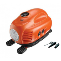 Black &amp; Decker ASI200-XJ - Compresor de aire port&aacute;til sin aceite - 8 Bar Max