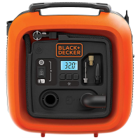 Black &amp; Decker ASI400-XJ - Compresor de aire port&aacute;til sin aceite - 11 Bar Max