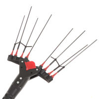 Castellari Vertigo Carbon C 12V - Vareador de aceitunas el&eacute;ctrico de bater&iacute;a 190/240 cm