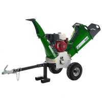 GreenBay GB-WRC 120 HE - Biotrituradora de gasolina profesional - Motor Honda GX390 de 13 HP