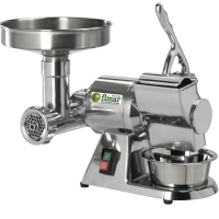 Fimar TR8D - Picadora de carne el&eacute;ctrica - Rallador integrado - grupo de trituraci&oacute;n de aluminio - 230V