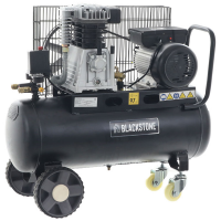 BlackStone B-LBC 50-30 - Compresor de aire el&eacute;ctrico de correa - Motor 3 HP - 50 l