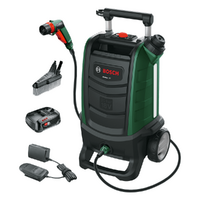 BOSCH Fontus GEN 2 - Hidrolimpiadora port&aacute;til de bater&iacute;a - 20 bar - 180 L/h - dep&oacute;sito de 15 L