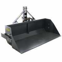 BlackStone B-PAL H 200 - Pala trasera hidr&aacute;ulica para tractor - de 200 cm - Capacidad 700 Kg