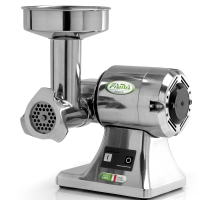 Fama TS8 - Picadora de carne el&eacute;ctrica - Cuerpo y unidad de triturado en Aluminio