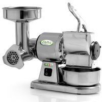 Fama TG8 - Picadora de carne El&eacute;ctrica - Rallador integrata - Unidad de triturado en Acero Inox.