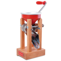 Eschenfelder Novia nr1200 aluminio rojo 150g - Molino manual para copos con rodillos de acero inoxidable