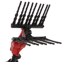 Vareador de aceitunas el&eacute;ctrico de bater&iacute;a Zanon Olivar Electric AL 300 - P&eacute;rtiga telesc&oacute;pica de aluminio 210 - 340 cm