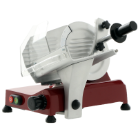 FAC F195 Roja - Cortadora de fiambre  con cuchilla de 195 cm - 132 W