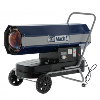 BullMach BM-DDH 60 - Generador de aire caliente di&eacute;sel - De combusti&oacute;n directa - De ruedas - 60 kW