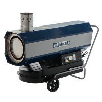 BullMach BM-IDH 80 - Generador de aire caliente di&eacute;sel 80kW - De combusti&oacute;n indirecta