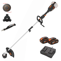 Worx NITRO WG186E - Desbrozadora multifunci&oacute;n de bater&iacute;a - 2x20V/4Ah