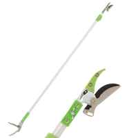  Verdemax - Tijera Telesc&oacute;pica - Manual con p&eacute;rtiga alargadora 180 - 300 cm