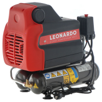 Fiac Leonardo - Compresor de aire el&eacute;ctrico portatil coaxial - Motor 1 HP