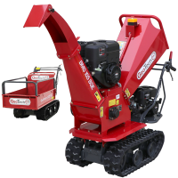 GeoTech-Pro BMS155 BS - Biotrituradora autopropulsada sobre carretilla de orugas  - Motor B&amp;S XR2100