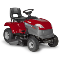 Castelgarden XD 150 - Tractor cortac&eacute;sped con salida lateral y plato de corte de 98 cm